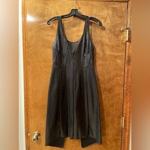 BCBG Black Sequin Dress